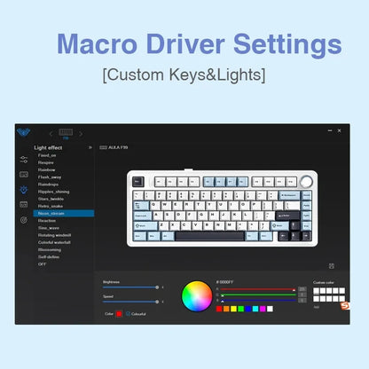 AULA F75 Wireless/Bluetooth/Wired Gaming Mechanical Keyboard
