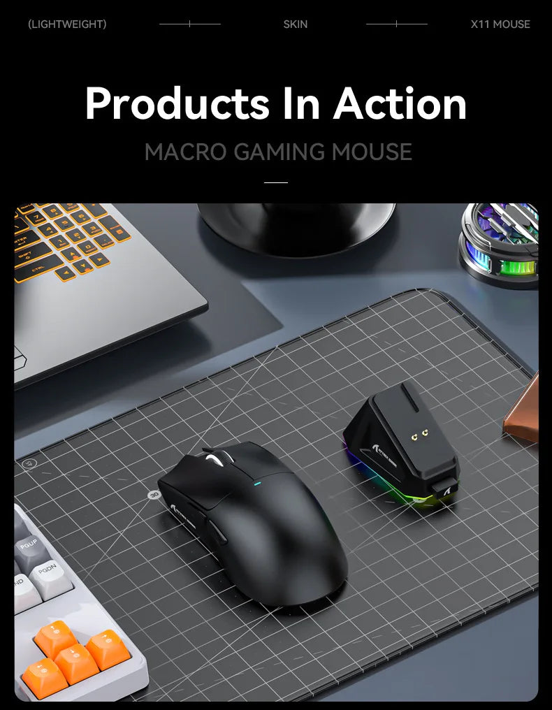 Attack Shark X11 PAW3311 Bluetooth Gaming Mouse